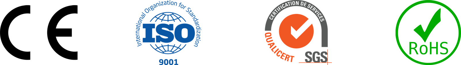 Goldwin Bricks ISO CE RoHS SGS Certificates